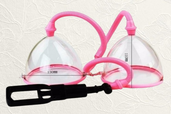 جهاز تكبير الثدي اليدوي المزدوج