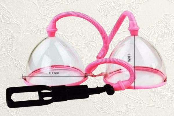 جهاز يدوي مزدوج لتكبير الثدي