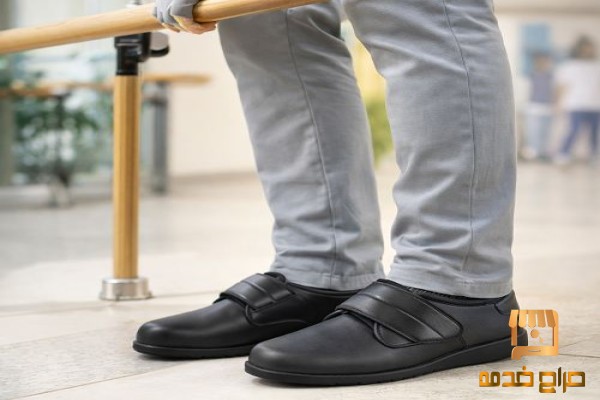 راحة  بكل خطوة مع حذاء السكر الطبي