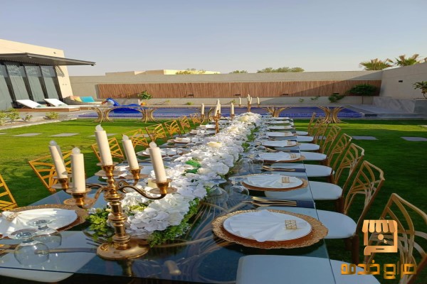 تاجير طاولات وكراسي تاجير