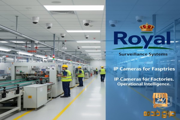 أنظمة مراقبة وحماية متكاملة للمصانع