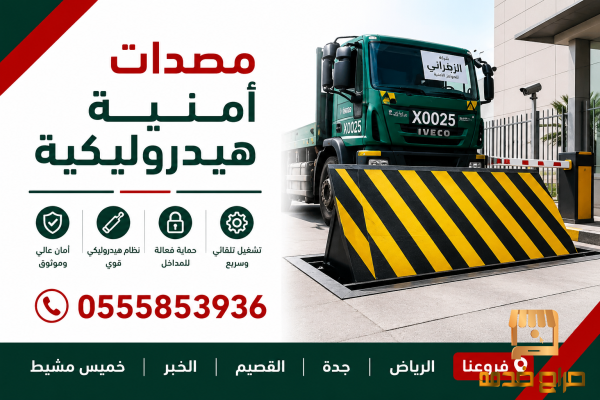 شركة مصدات امنية road blocker بجدة