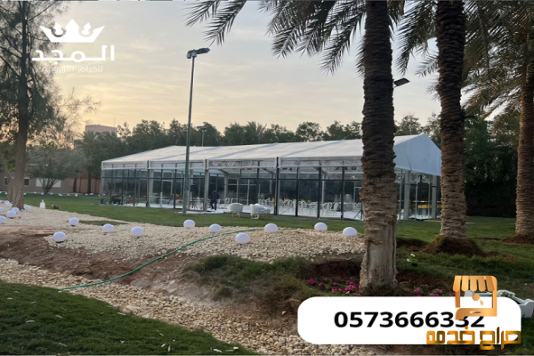 خيام اوربية جلسات شعبية