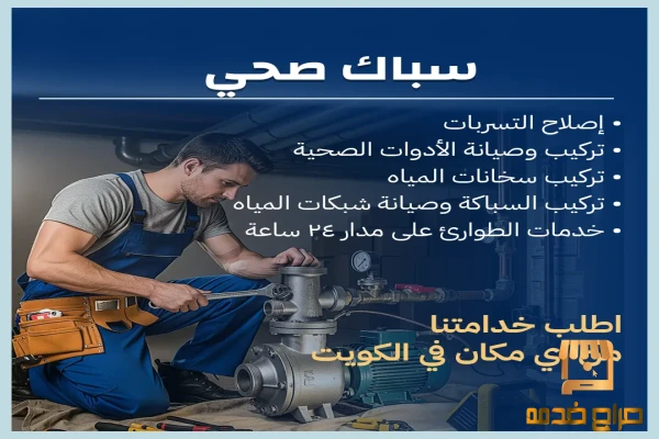 سباك صحي بالكويت