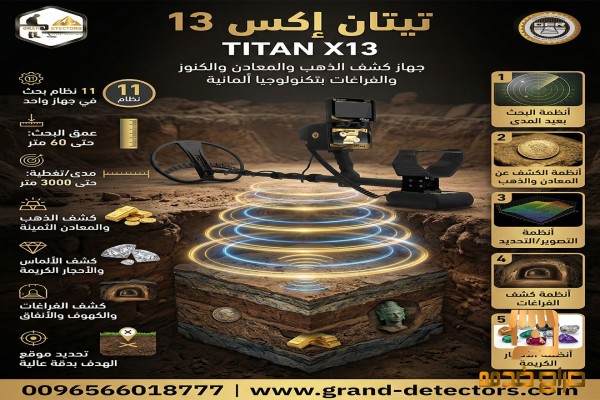 أفضل اجهزة كشف الذهب في العالم