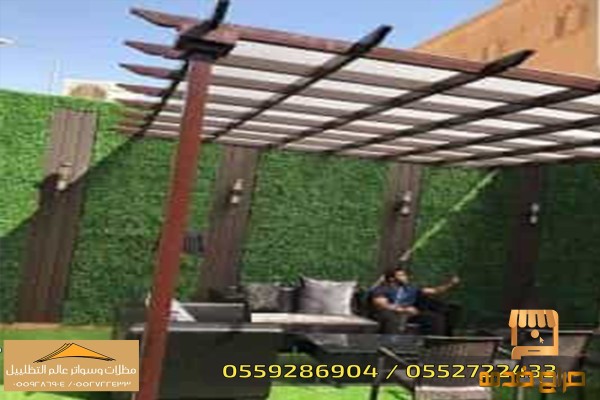 بروجولات خشبية هناجر ومستودعات