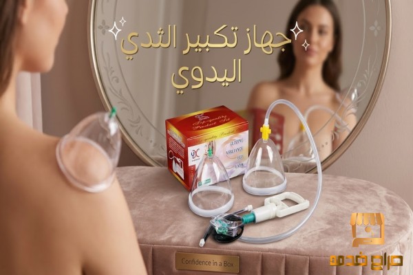 جهاز تكبير الثدي اليدوي تكبير وشد