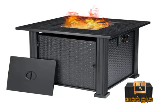 outdoor gas fireoit table