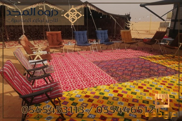 خيام شعبية جلسات خارجية
