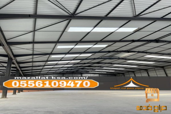 بناء مستودعات ساندوتش بانل