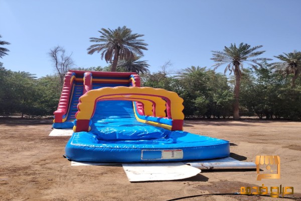 زحاليق مائيه نطيطات هوائيه للايجار