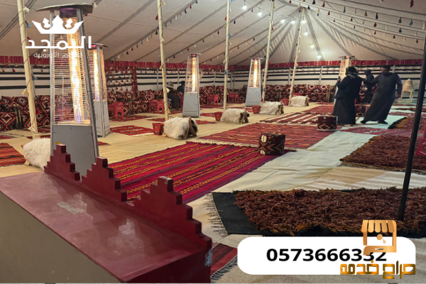 خيام شعبية جلسات شعبية