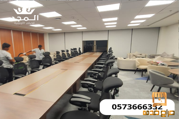 طاولات وكراسي خيام شعبية