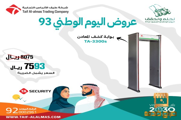 بوابات عبور الافراد وكشف المعادن